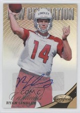 2012 Certified New Generation Mirror Gold Signatures 25/25 Ryan Lindley Auto 1u6