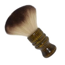 Hair Brush Nylon Bristle Wooden Handle Hair Brush Hair Salon Cleaning Brush