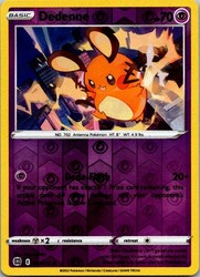 Dedenne 067/172 Reverse Holo Common Brilliant Stars
