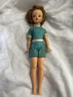 vintage IDEAL TOY TAMMY DOLL BS-12 with Original Blue Romper 1960’s