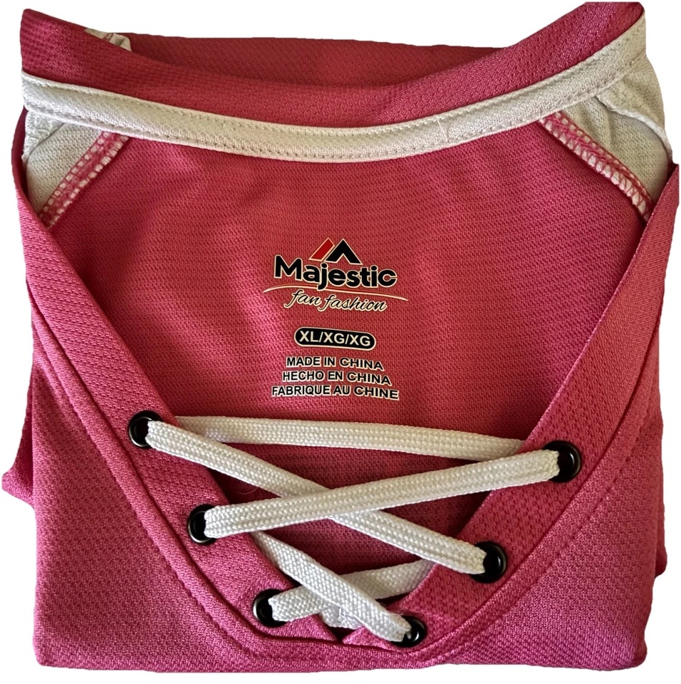 Camiseta Miami Dolphin’s feminina rosa e branca Tannehill #17 GG usada - Imagem 3 de 4