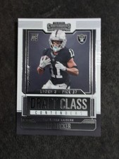 2023 Panini Contenders Draft Class Tre Tucker Rookie Raiders #21 Football Card. rookie card picture