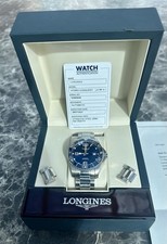 Longines HydroConquest Blue Men's Watch - L3.781.4.96.6