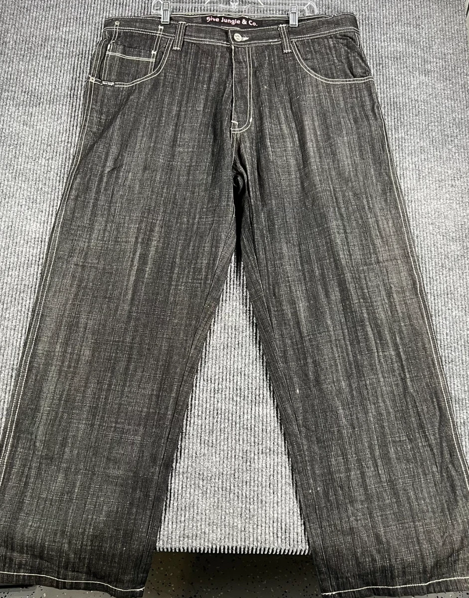 5ive Jungle Black Jeans for Men for sale | eBay