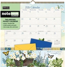 WSBL Botanical Gardens 2026 Note Nook™ Calendar w