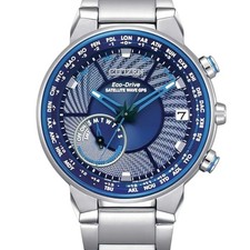 Citizen Satellite Wave Freedom Eco-Drive Blue Dial Men's Watch CC3030-53L