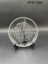 Vintage Clear Glass 3-Section Leaf-Shaped Divided Relish Dish (Pair) — listing 3