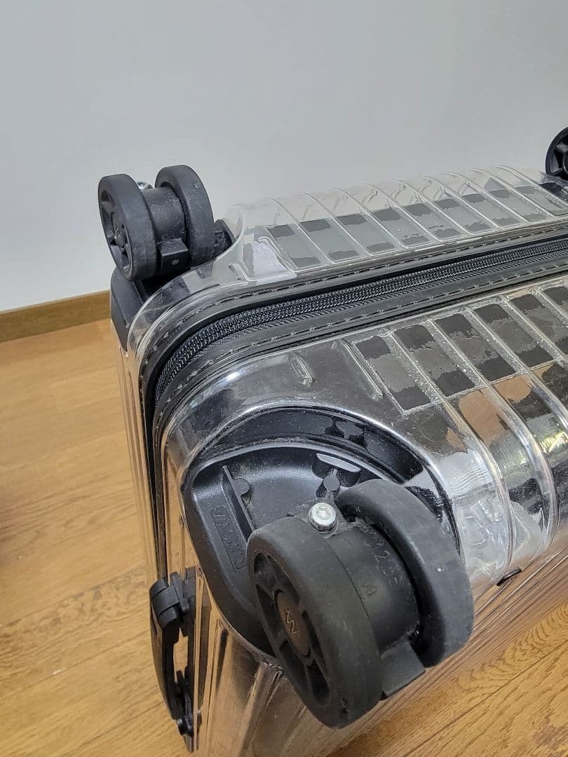 Rimowa Off-White 36L Clear 4-wheels Carry Case Suitcase | eBay