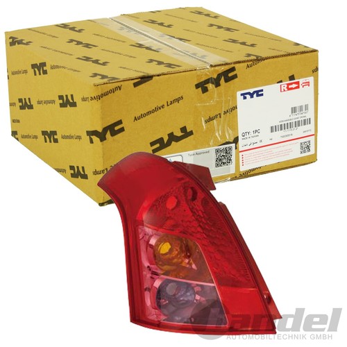 TYC 11 0476 11 2 Luce posteriore OE 6350EC compatibile con Berlingo, Partner