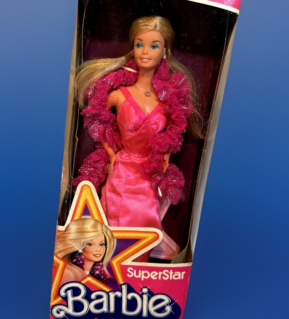 Vintage Mattel 1976 Superstar Barbie 9720 Never Opened for