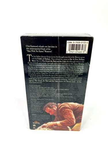 The Good, the Bad and the Ugly (New Sealed VHS) Clint Eastwood, Western Legends - Picture 2 of 4