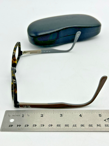 Ray Ban Havana Eyeglasses Rayban 5228 5545 55 53-17 140 SA RB5228 Frames & Case - Picture 11 of 15