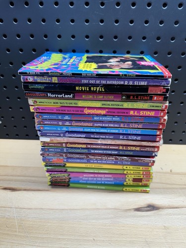R. L. Stine - GOOSEBUMPS - 21 Book Lot Acceptable Condition Vintage - Picture 3 of 4
