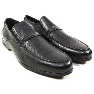 BALDININI ?? MEN\'S BLACK SOFT LEATHER COMFORT WINTER LOAFERS BALDININI ?? MEN main image 3
