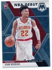 CAM REDDISH 2019-20 PANINI MOSAIC NBA DEBUT #271 RC ROOKIE ATLANTA HAWKS MINT C