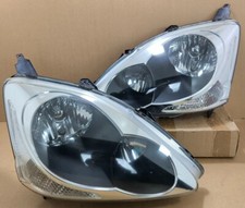 Jdm Honda Civic Eu3 Ep3 Type R Late Model Halogen Head Lights Lamps 2004-05 Oem