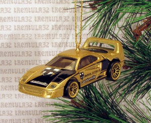 hot wheels ferrari f40 gold