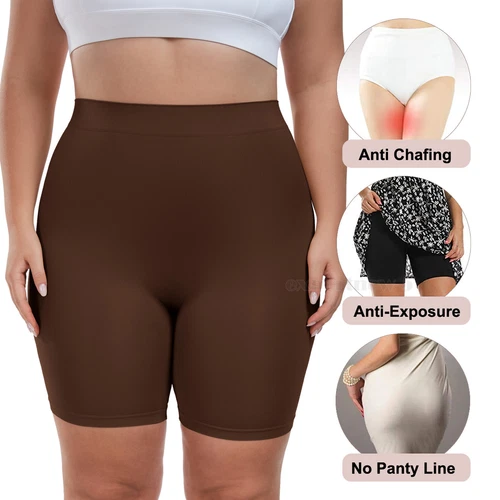 Pantalones cortos moldeadores talla grande para mujer pantalones cortos anti rozaduras pantalones cortos para niños bragas sin costuras - Imagen 27 de 35