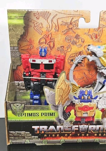 Transformers Beast Alliance Optimus Prime and Lionblade Action Figure Set NEW - Picture 2 of 9