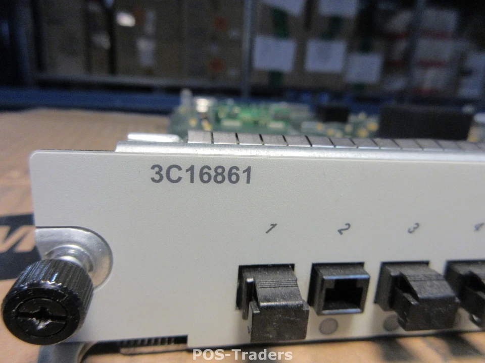 3COM SWITCH 7700 3C16861 24-PORT 100-BASE FX FAST ETHERNET MODULE FROM 7750 - Bild 2 von 3