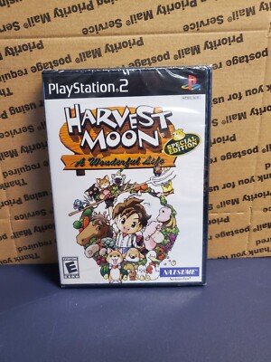 FACTORY SEALED Harvest Moon A Wonderful Life Special Edition (PlayStation 2)
