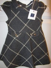 Janie and jack girls dress size 3-6 months new with tag and diaper cover