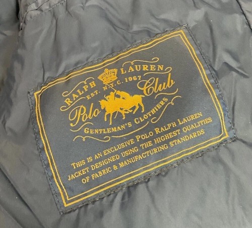Polo Ralph Lauren Gentleman’s Clothier Club Jacke XL dunkelblau gesteppt - Bild 13 von 15