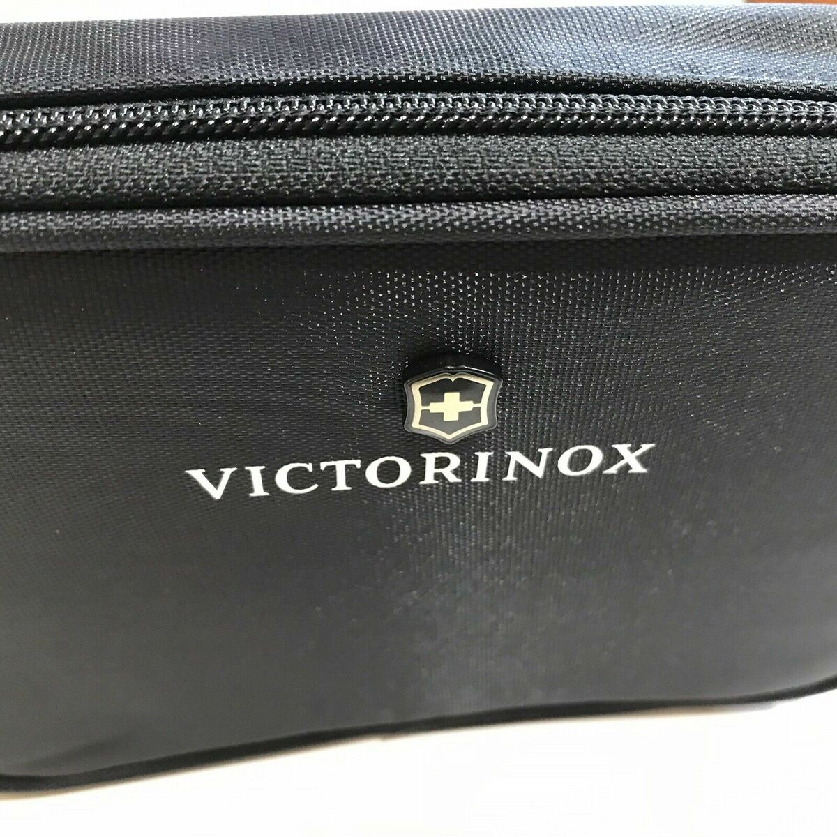 Victorinox Storage Bag Small Size Black Zippered Camping Victorinox Storage Bag Small Size Black Zippered Camping