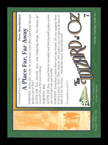 1990 Pacific The Wizard of Oz Trading Cards #1-110 ~ Choose Your Card - Picture 14 of 220