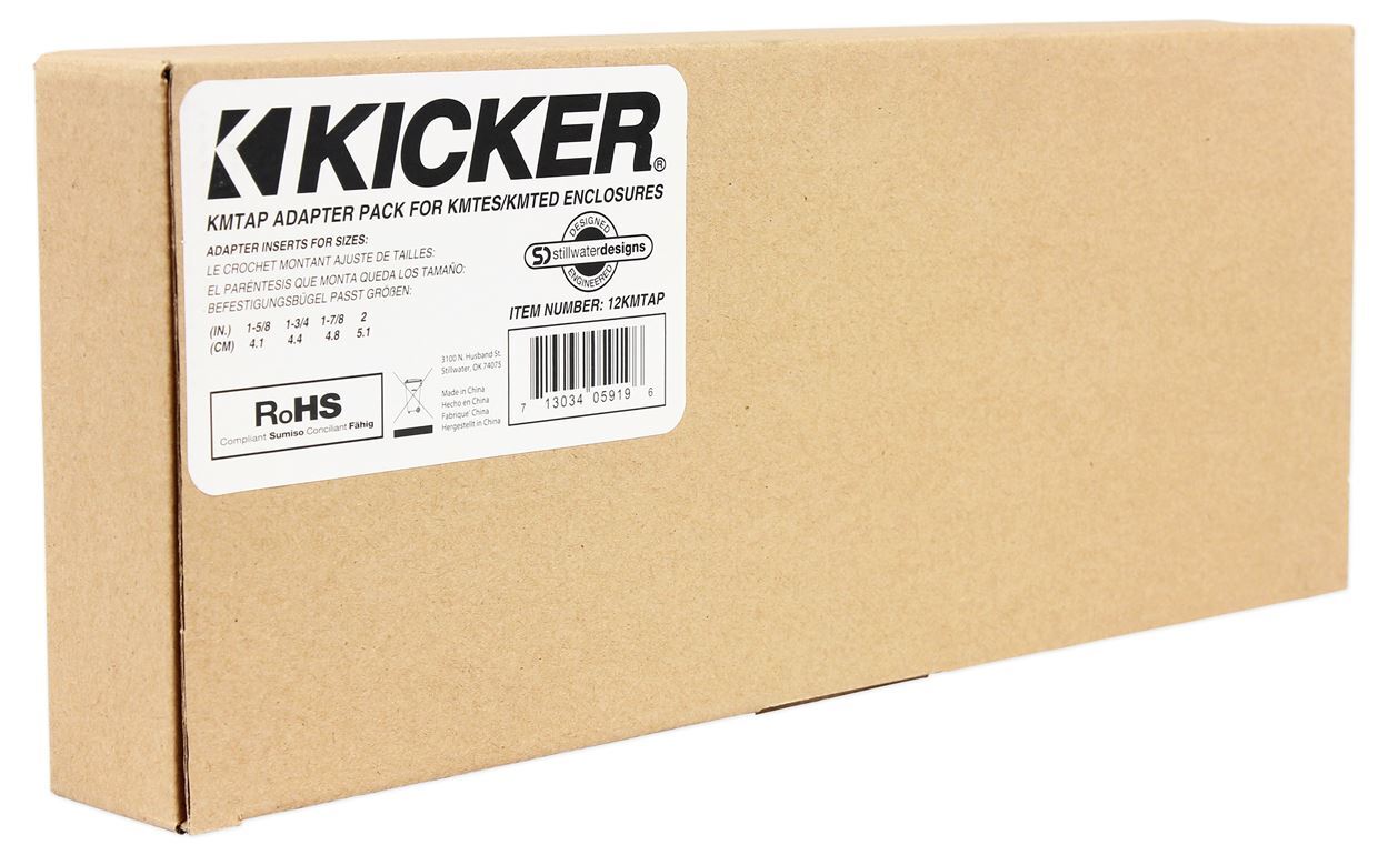 Комплект адаптеров Kicker KMTAP для корпусов KMTESKMTED Tower Bluetooth-динамики