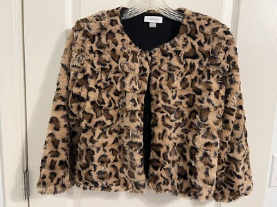 Calvin Klein Leopard Shrug Small
