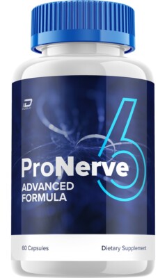 (1 Pack) ProNerve 6 Capsules Advanced Nerve Formula Nerve Pro, Memory Pills