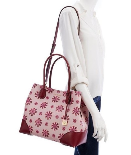 NWT Michael Kors Mercer Corner Studio Large Center Zip Tote Soft Ultra Pink $348 - Picture 3 of 5