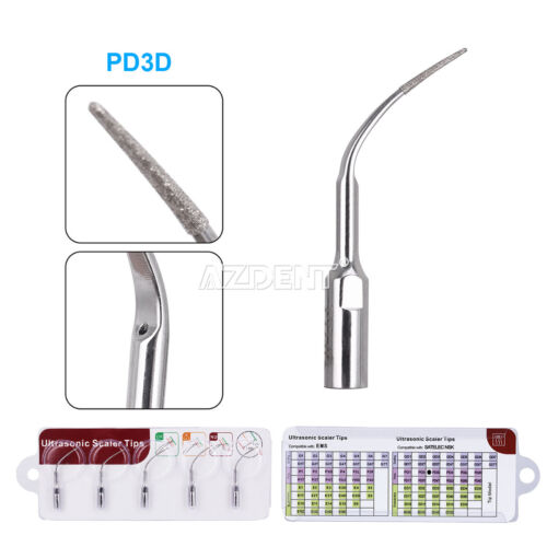 Dental Ultrasonic Scaler Scaling Tips Perio Endo fit EMS /SATELEC - Picture 30 of 45