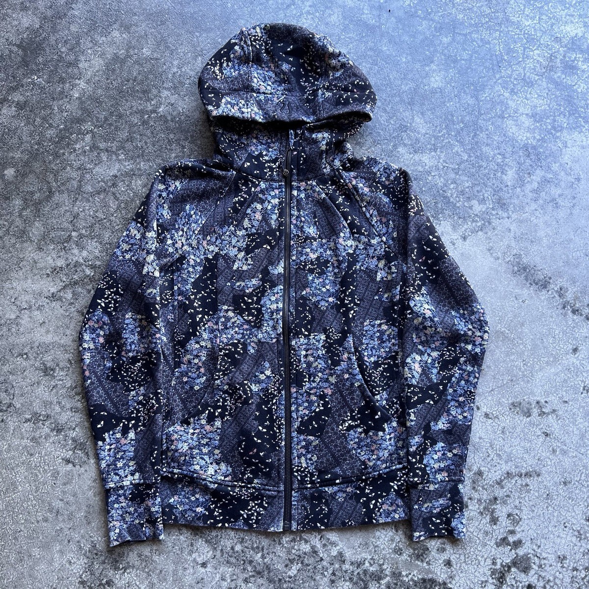 Lululemon Scuba hoodie full zip Womens Size N6 Multicolor