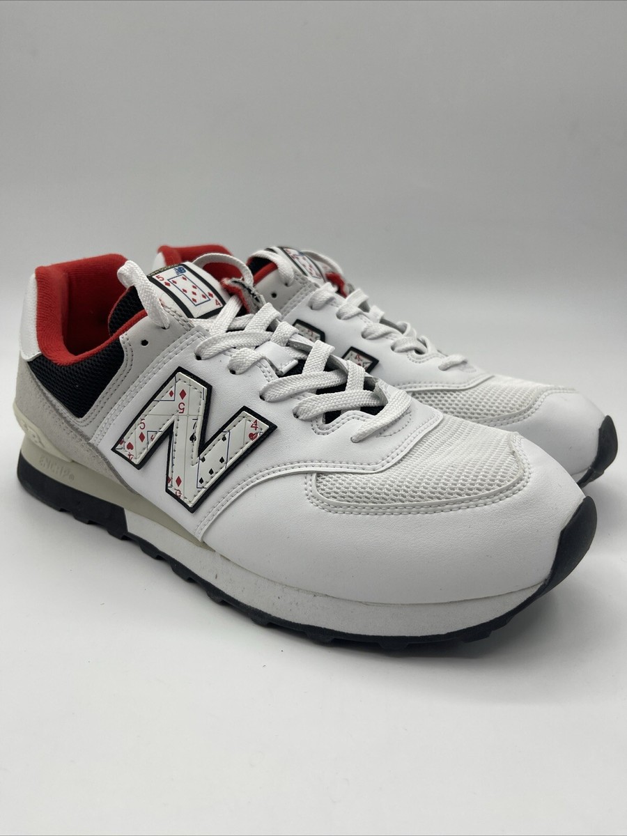 New Balance 574 Playing Card White ML574WA2 Men's Size 11 D | eBay