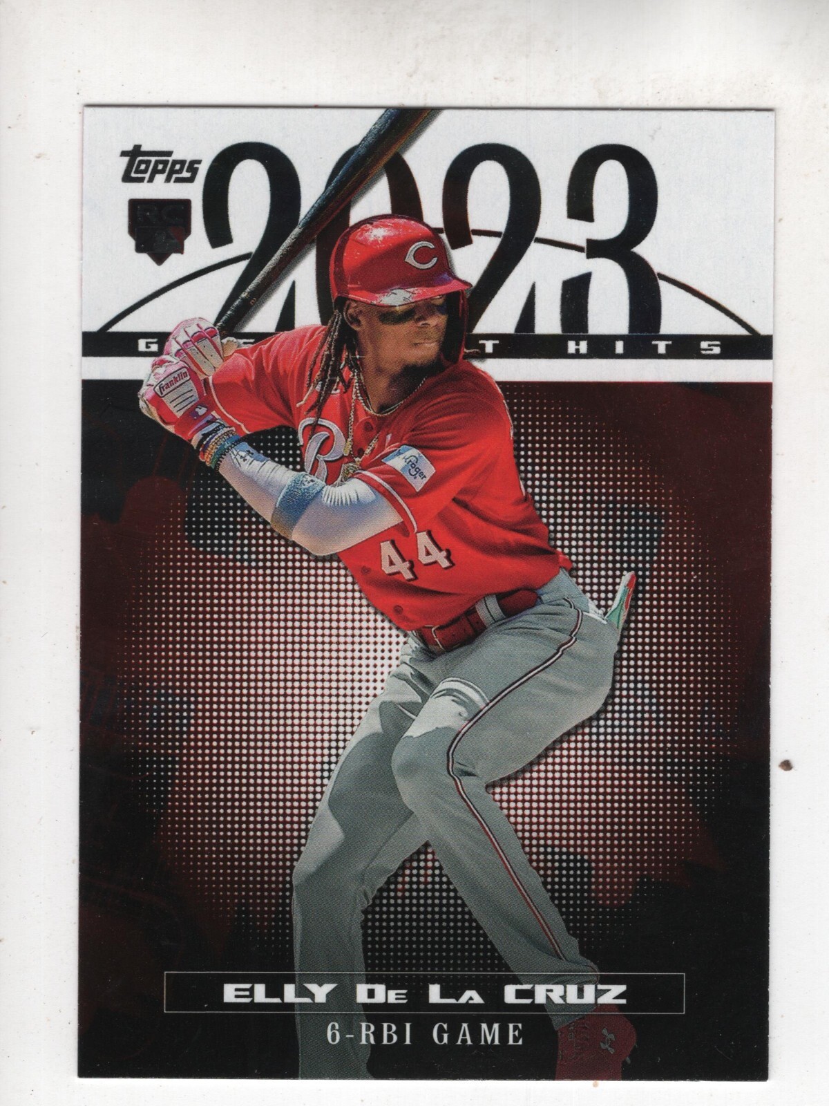 2024 Topps Series 1 2023 Greatest Hits #23GH-25 Elly De La Cruz Rookie RC