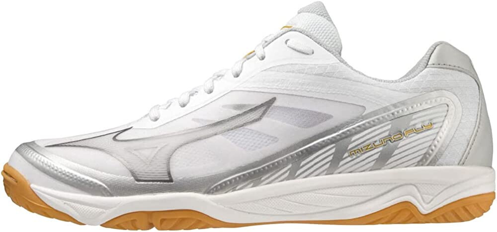 Волейбольные кроссовки MIZUNO MIZUNO FLY White Silver Gold V1GA2330 US1028 см 25390₽