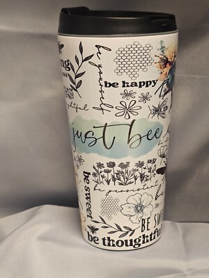 Kaffee.- Reisebecher Thermobecher Edelstahl400 ml mit Schraubdeckel Motivauswahl