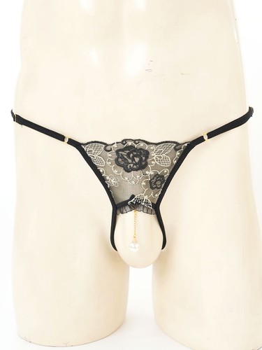 Pantimedias transparentes con volantes para hombre - Imagen 152 de 156