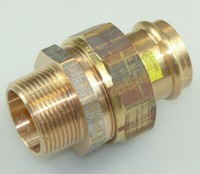 "Viega Profipress Gas Verschraubung 54 Mm X 2\" Ag Pressfittinge Sanpress 379452"