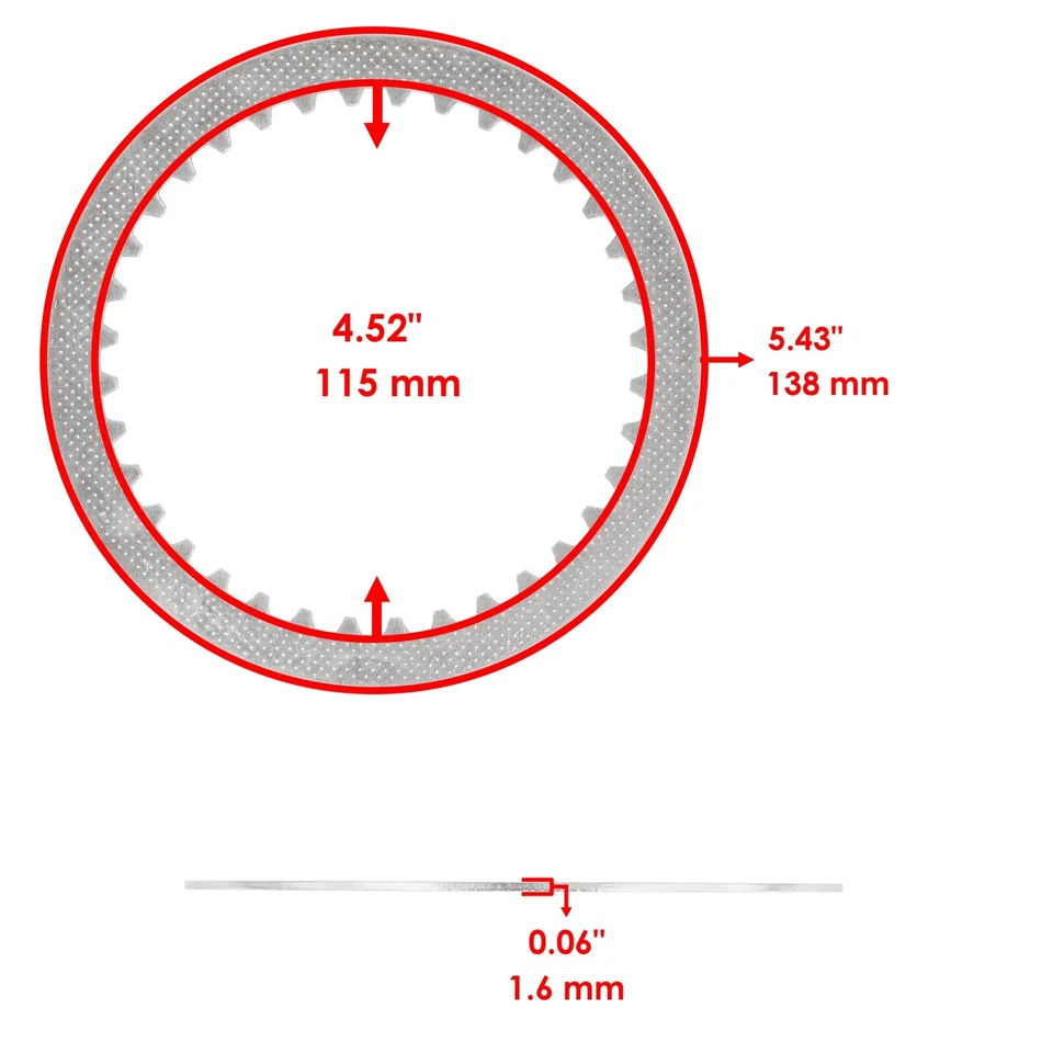 Clutch Friction Plate Spring Kit for Suzuki GS450T 1981-1982 / 21441-37400 - Image 3 of 4