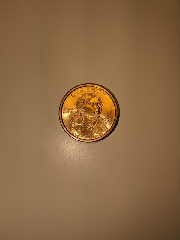 2003 d- sacagawea dollar full date free shipping no reserve