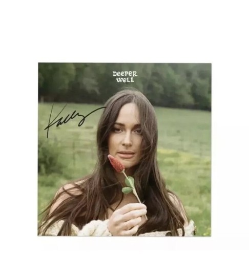 Kacey Musgraves Deeper Well Spotify Edition Tortoise Shell Vinyl w/ Signed Card - Picture 4 of 4