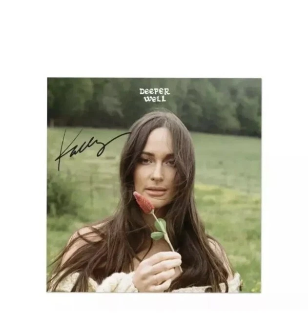 Kacey Musgraves Deeper Well Spotify Edition Tortoise Shell Vinyl w/ Signed Card - Image 4 of 4