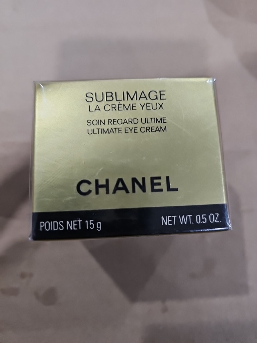 CHANEL Sublimage La Creme Yeux Ultimate Eye Cream 0.5 oz 15g NEW