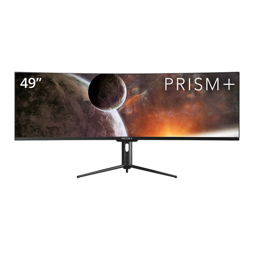 PRISM+ X490 49" Super Ultrawide Curved 144Hz 7ms DFHD LED Gaming Monitor