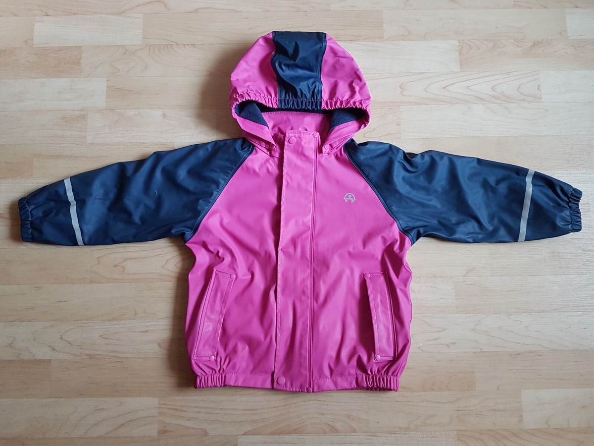 ELKA RAINWEAR REGENJACKE GEFÜTTERT MÄDCHEN 98 104 MATSCHJACKE