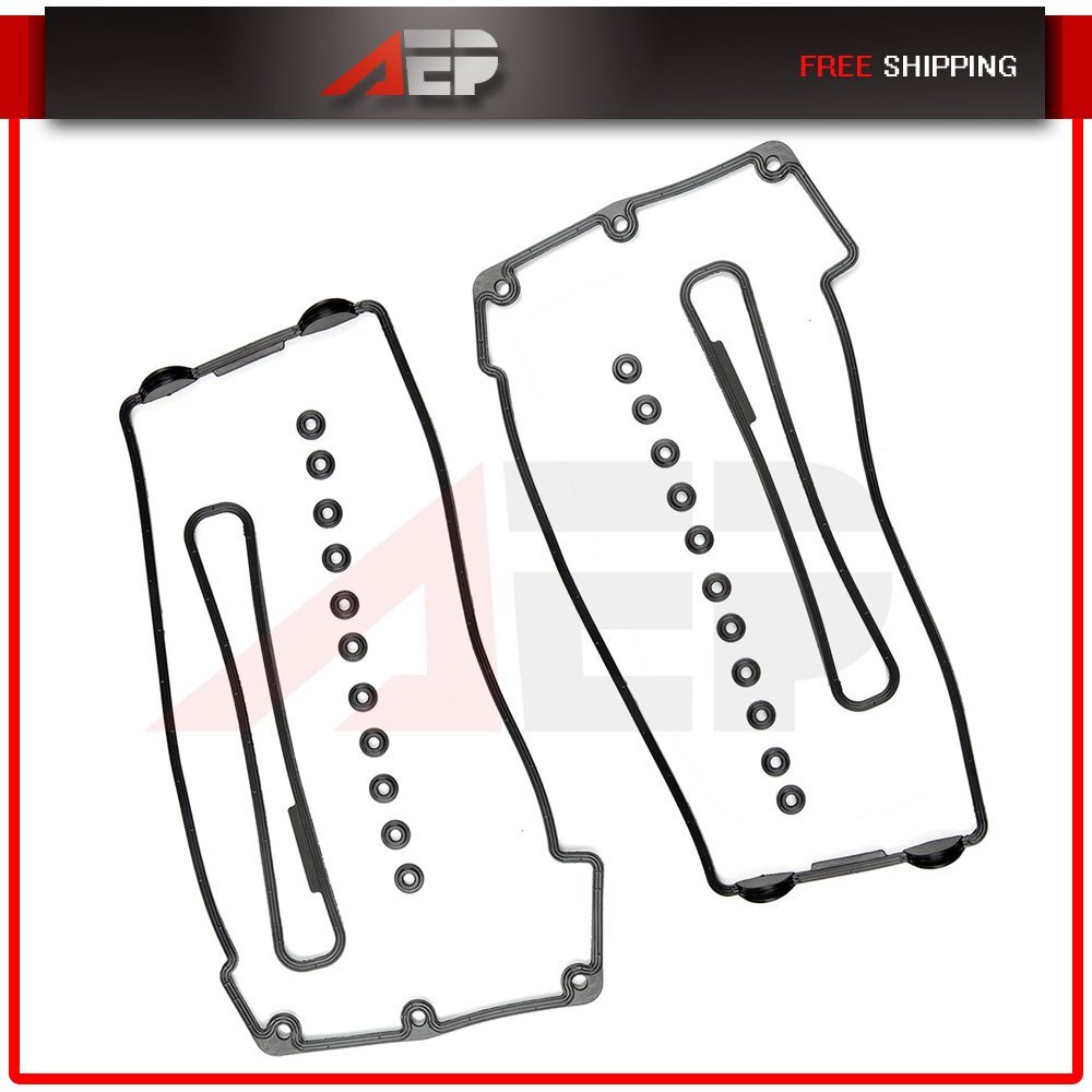 Valve Cover Gasket Set & Bolt Grommets for 1999 - 2001 2000 BMW 740iL 4 ...