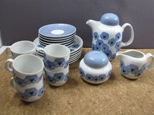 Arzberg Porzellan Moccaservice Form Brasilia Entwurf Hans Theo Baumann 21 teilig